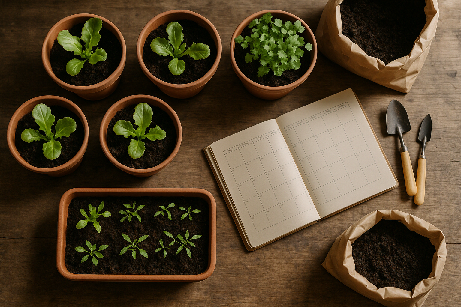 Calendario de siembra para climas tropicales de altitud